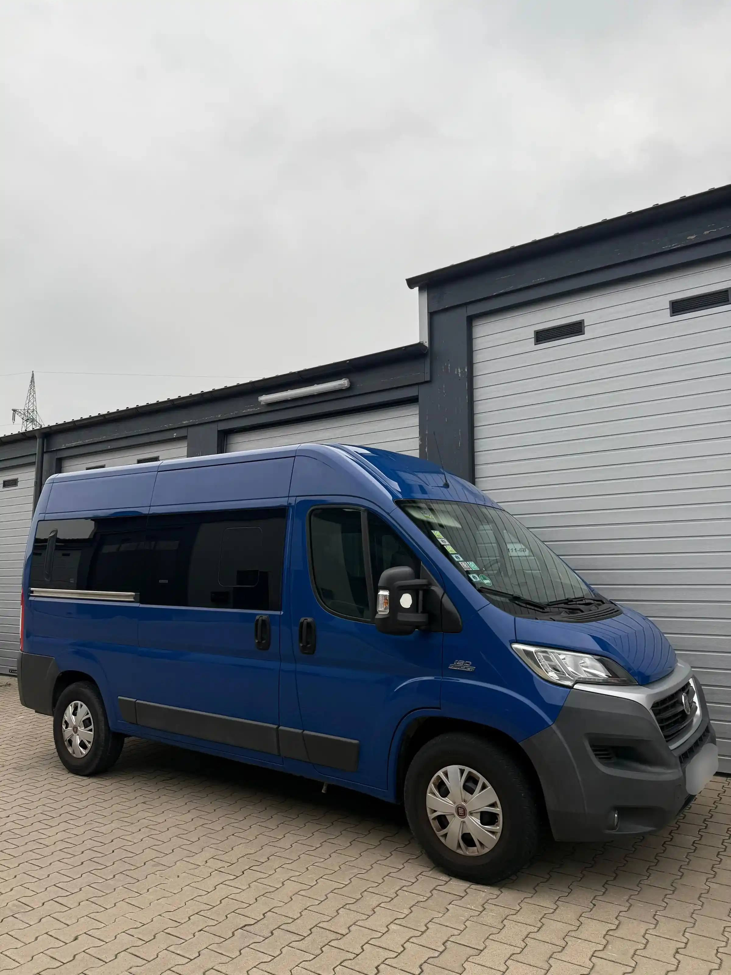 Fiat Ducato Transporter nach der Fahrzeugaufbereitung